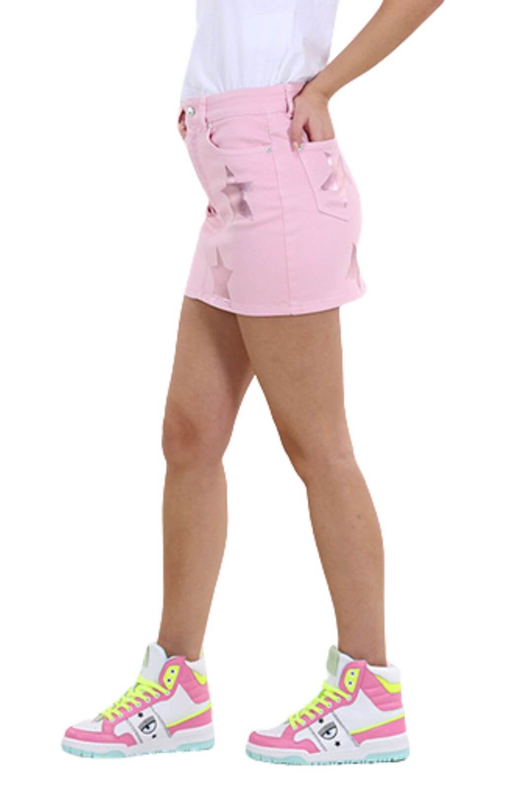 Chiara Ferragni Gonna Donna con stelle metallizzate