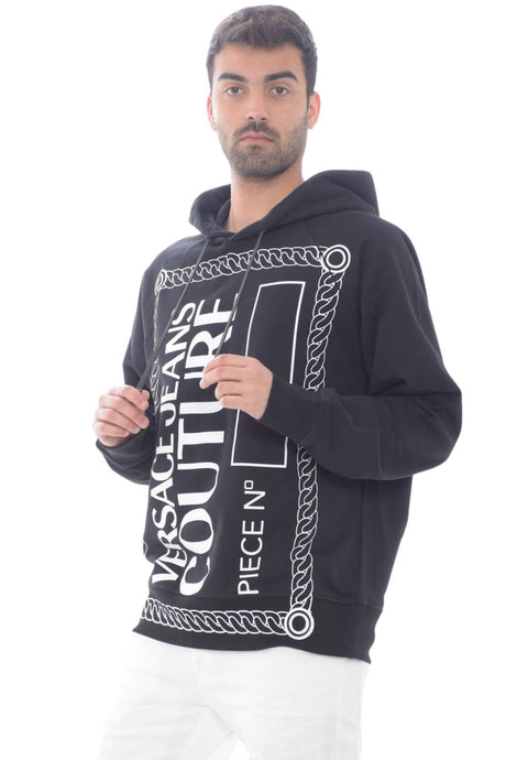 Sudadera de hombre Verscace Jeans Couture con logo del número de la paz