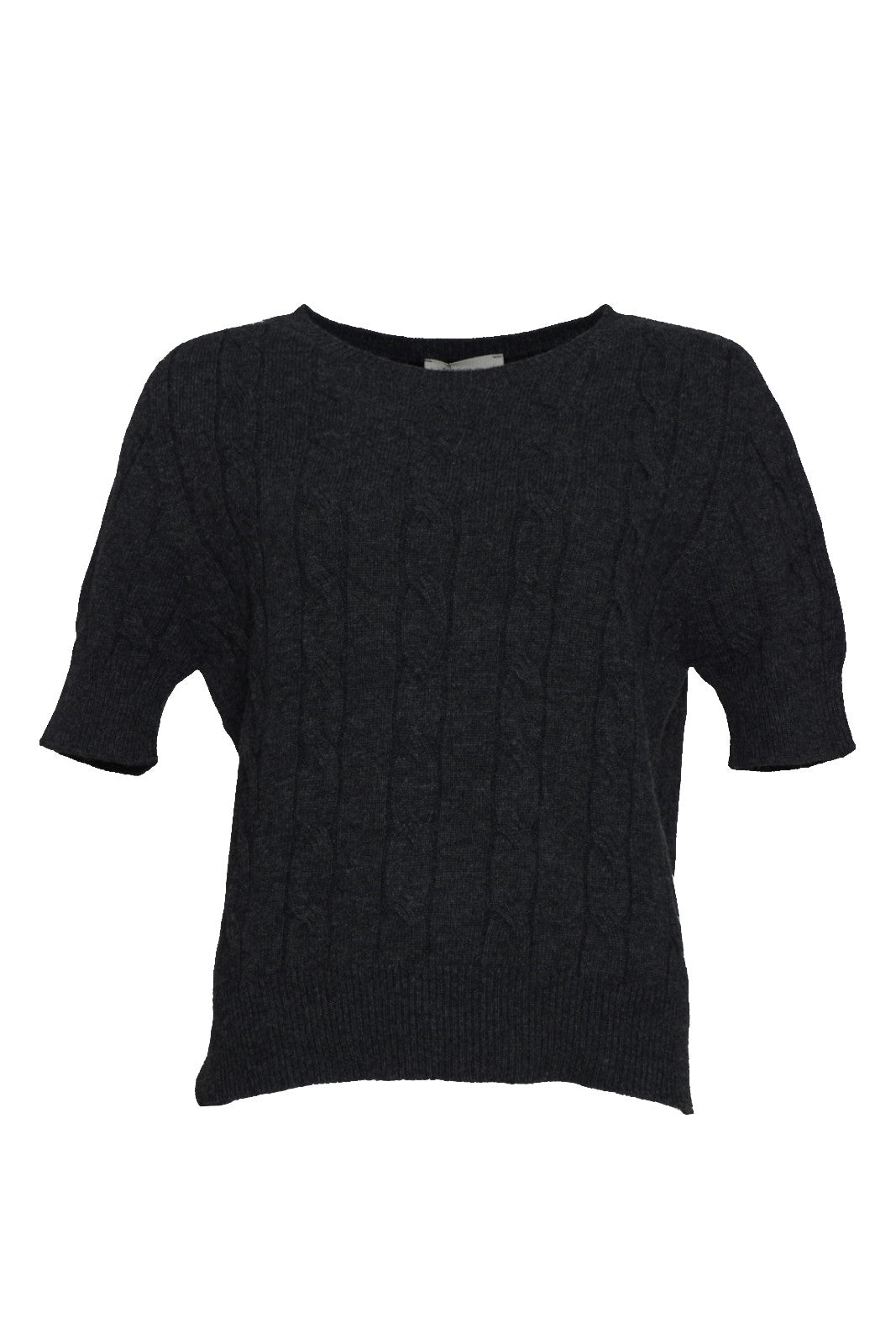 Vicolo Women's Knitted Sweater with Cable Knitting