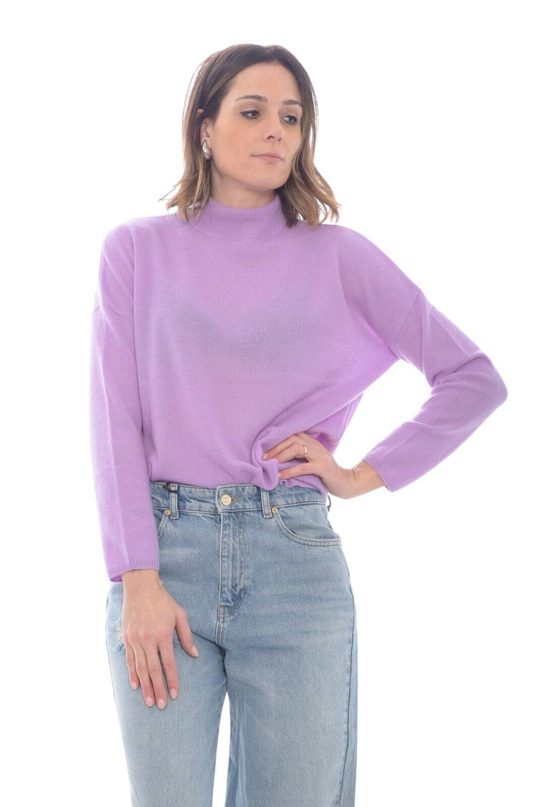 Vicolo lupetto donna in cashmere