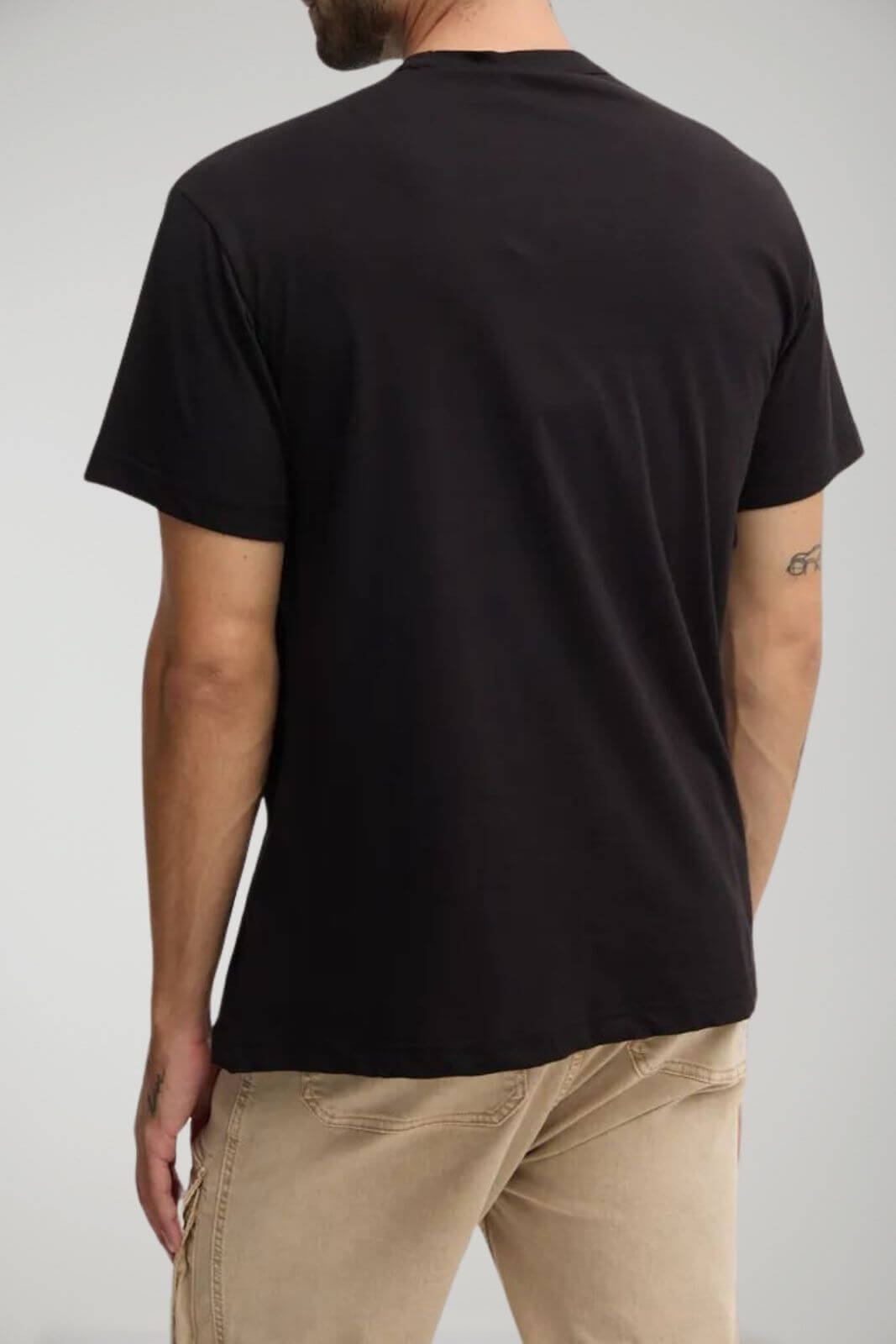 Versace Jeans Couture Men's T-Shirt with Gold Plaque