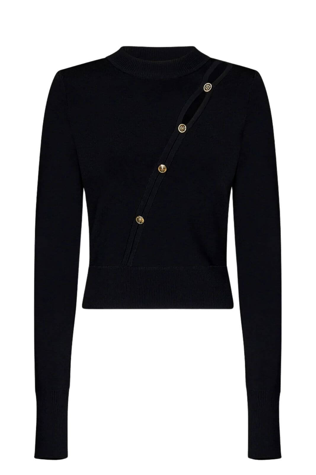 Versace Jeans Couture women's sweater with logo buttons