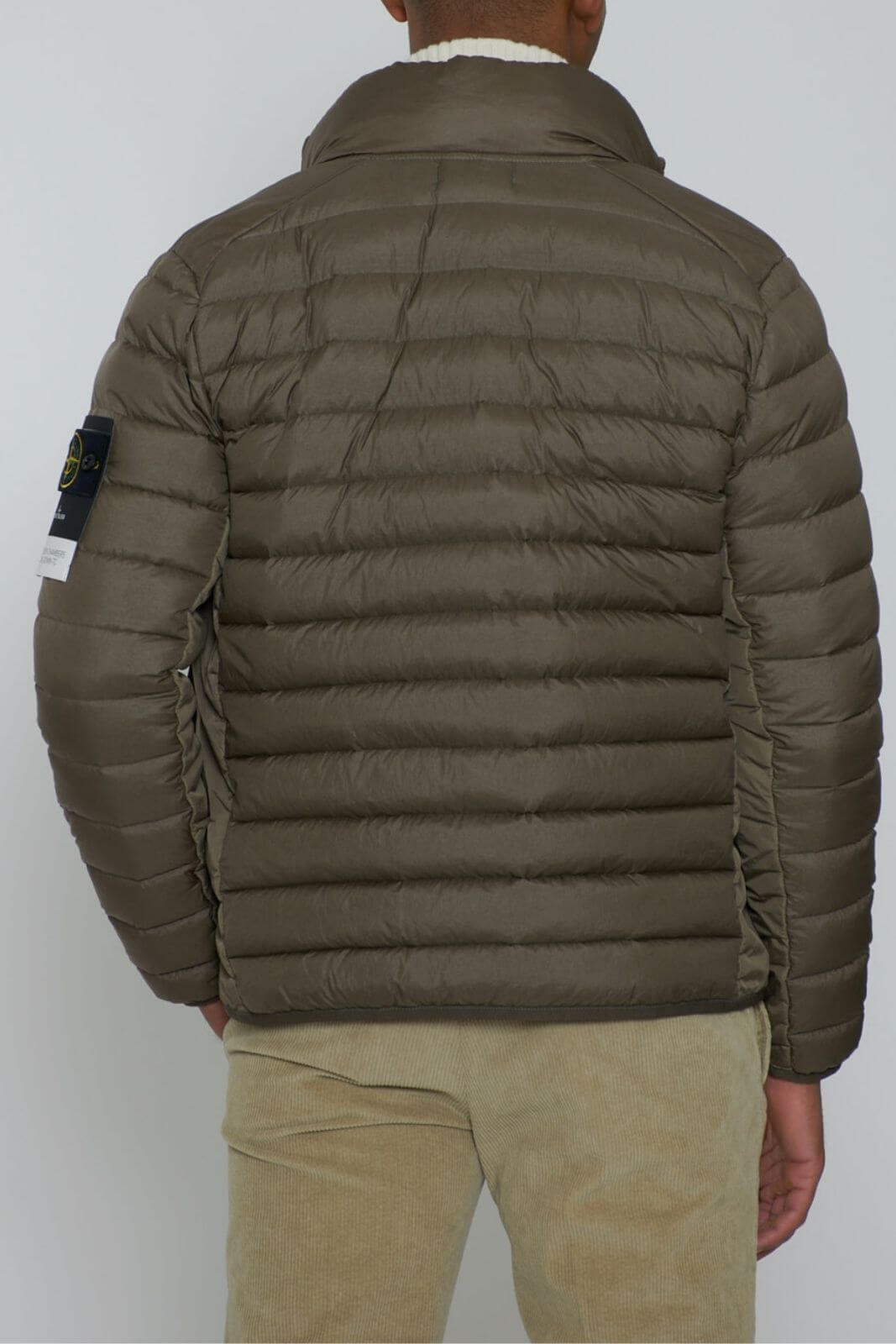 Stone Island piumino uomo LOOM WOVEN CHAMBERS RECYCLED NYLON DOWN-TC