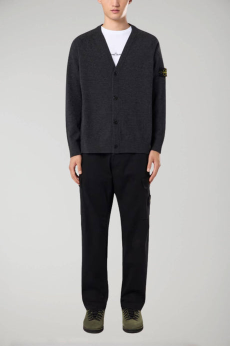 Cárdigan de hombre Stone Island LIGHT RWS GEELONG WOOL