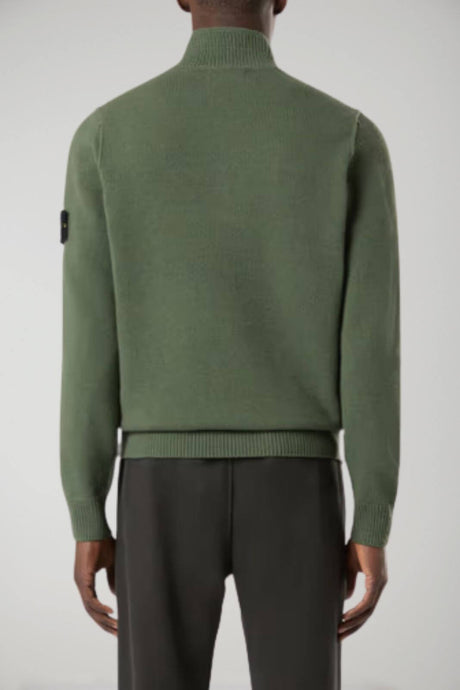 Suéter de lana de cordero para hombre de Stone Island