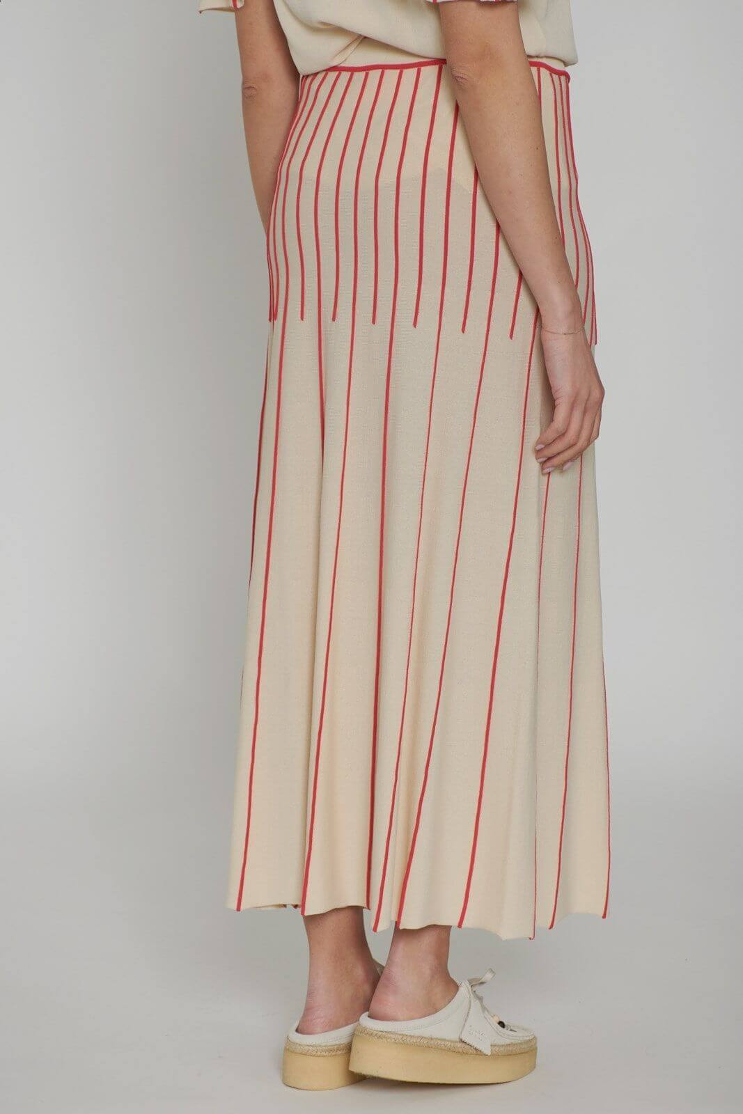 Aldo Martins Striped Knit Skirt