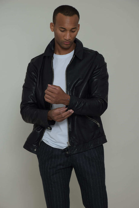 Gimo's men's leather jacket