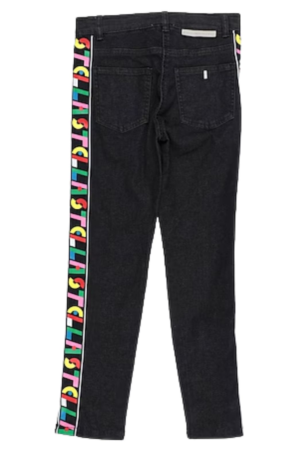 Vaqueros Stella McCartney para niña con rayas laterales