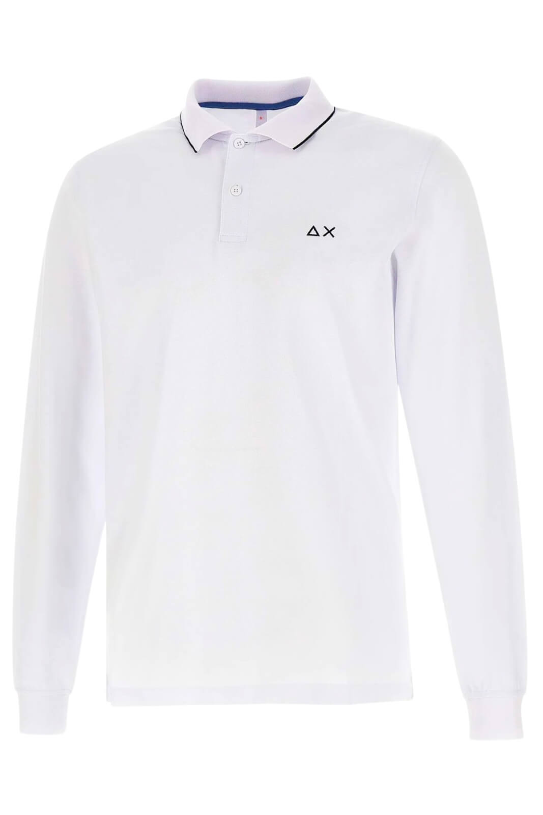 Sun68 Men's Long Sleeve Polo Shirt