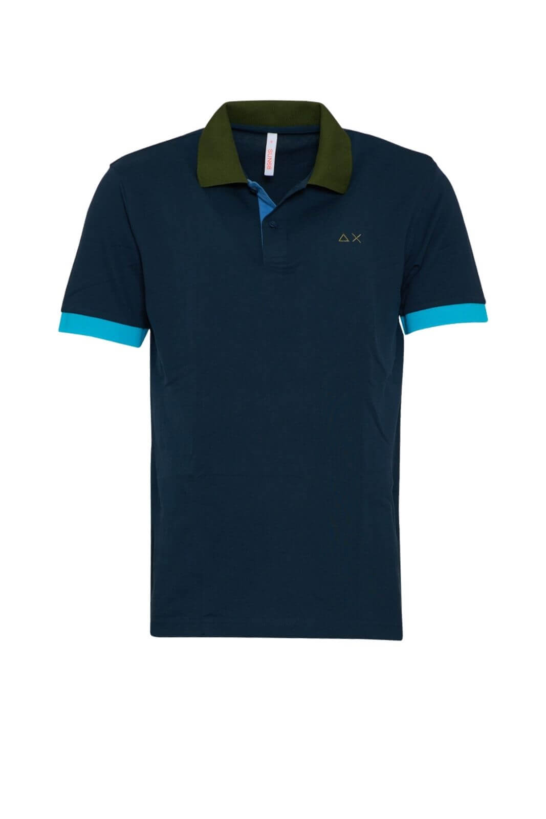 Sun68 Men's Polo Shirt 3 COLOR WAY