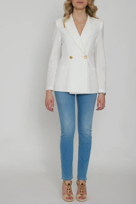 Harris Wharf London Women's Double-Breasted Jacket