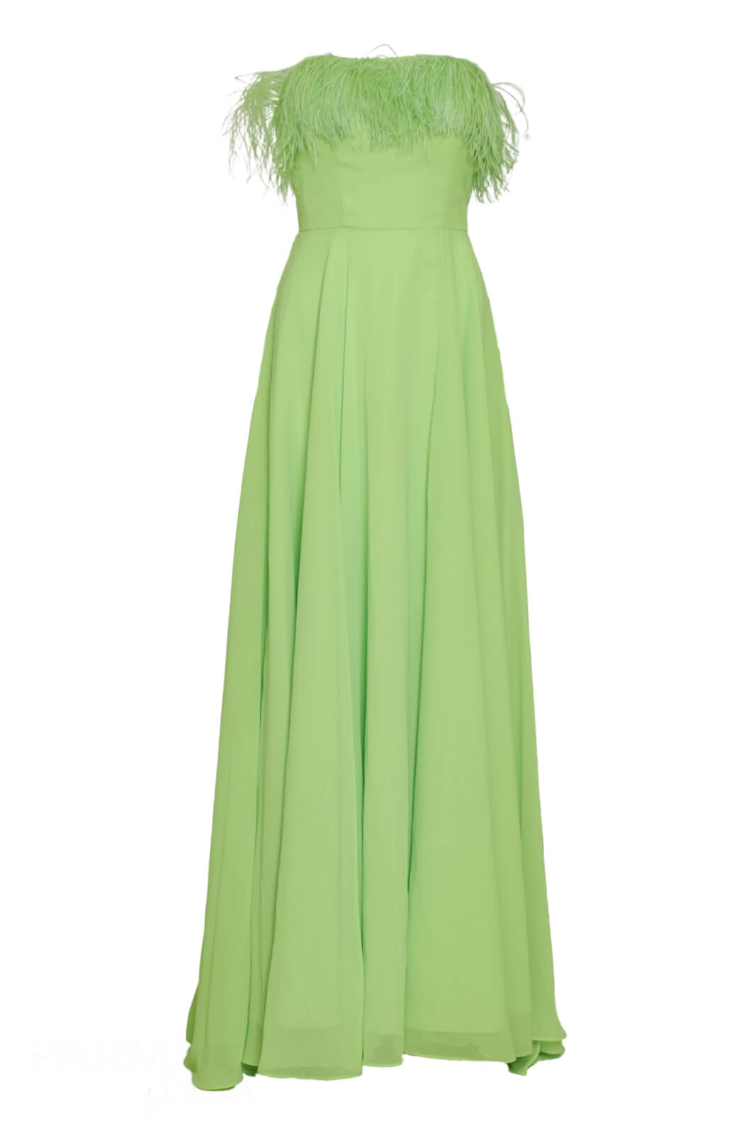 Allure Evening Abito Donna con ecopiume