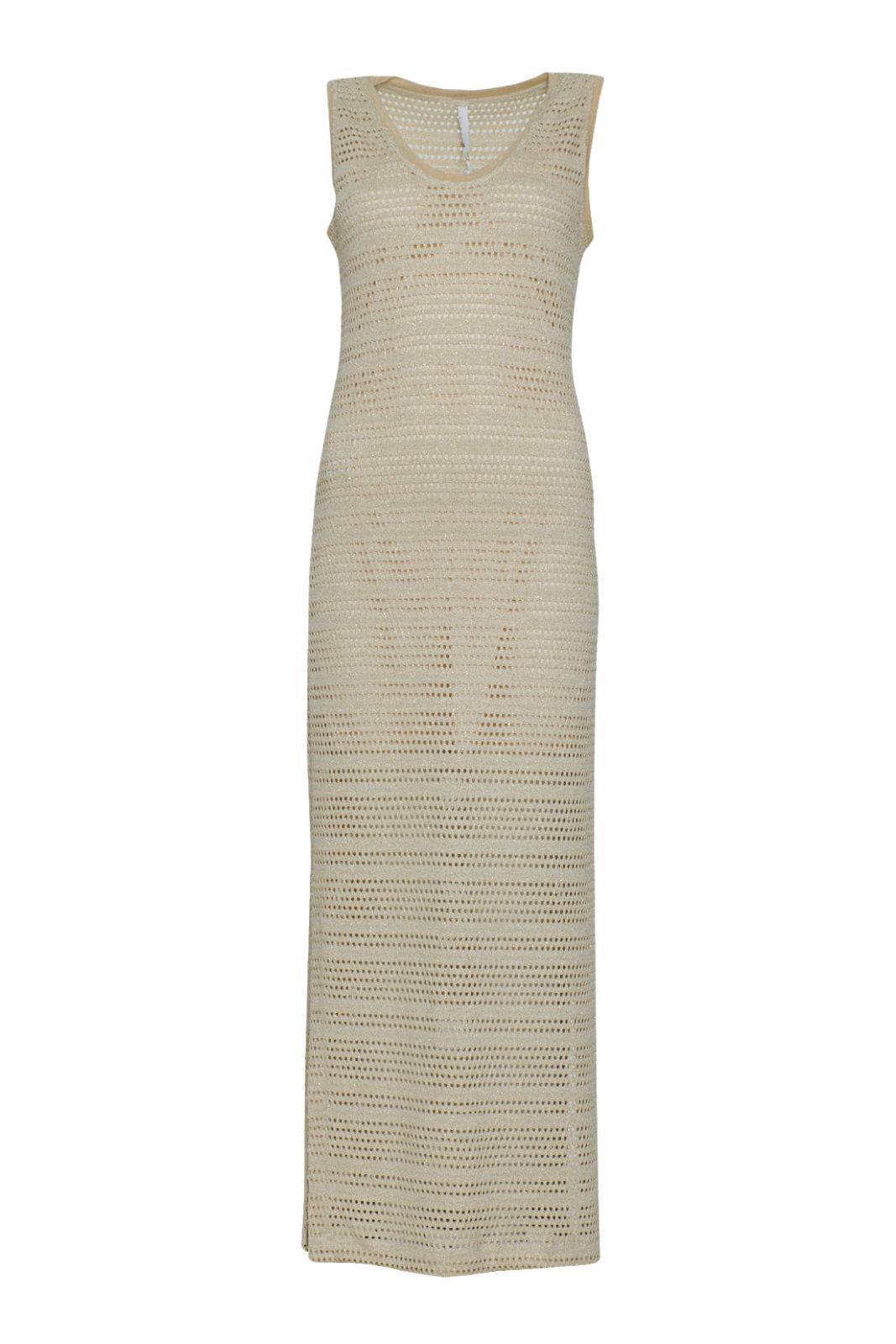 Imperial Women's Crochet Dress with Lurex Details