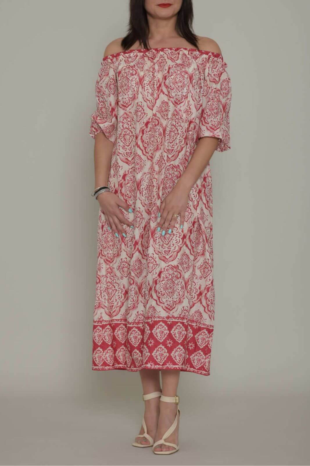 Vestido de mujer imperial.