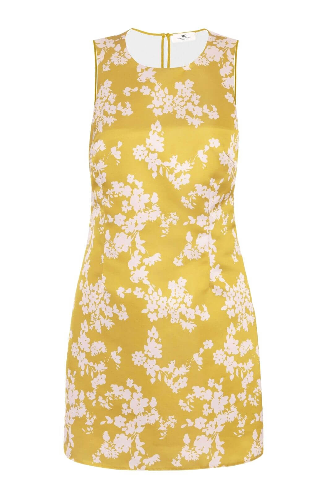 Elisabetta Franchi women's dress in printed duchesse and tulle