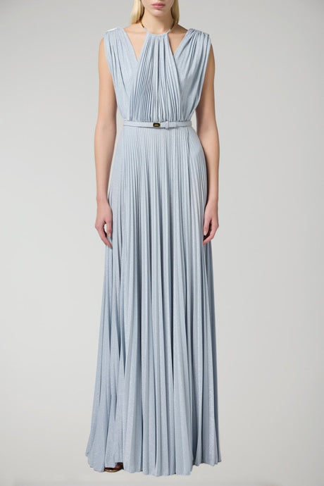 Elisabetta Franchi women's red carpet dress in lurex jersey