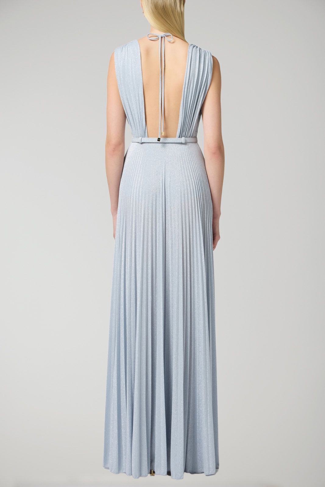 Elisabetta Franchi women's red carpet dress in lurex jersey