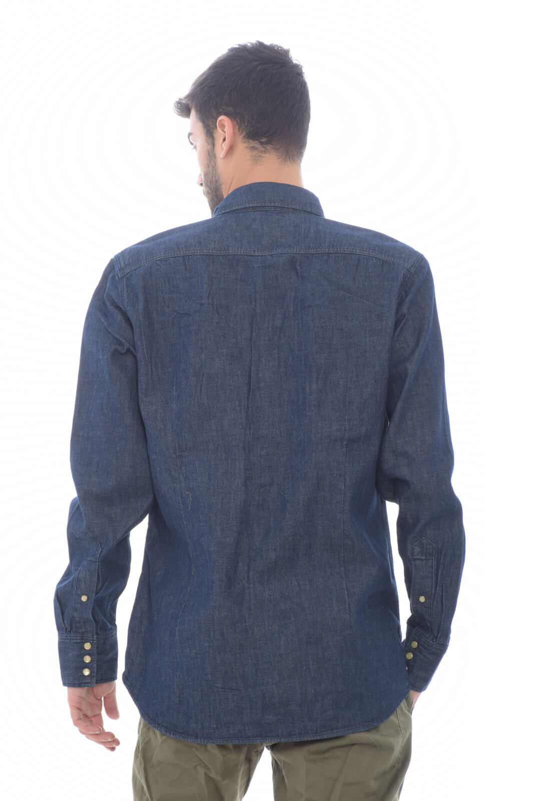 G Star Men's Slim Fit Denim Shirt