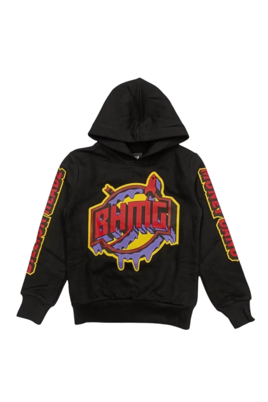 BHMG Felpa Ragazzo Unisex grafica logo stampato