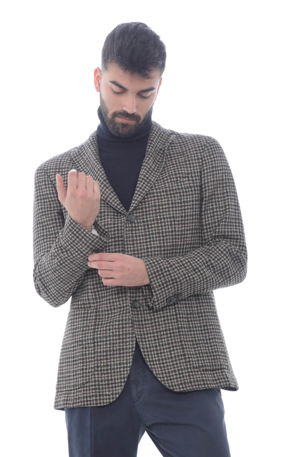 Boglioli Giacca Uomo a quadri - Main Image