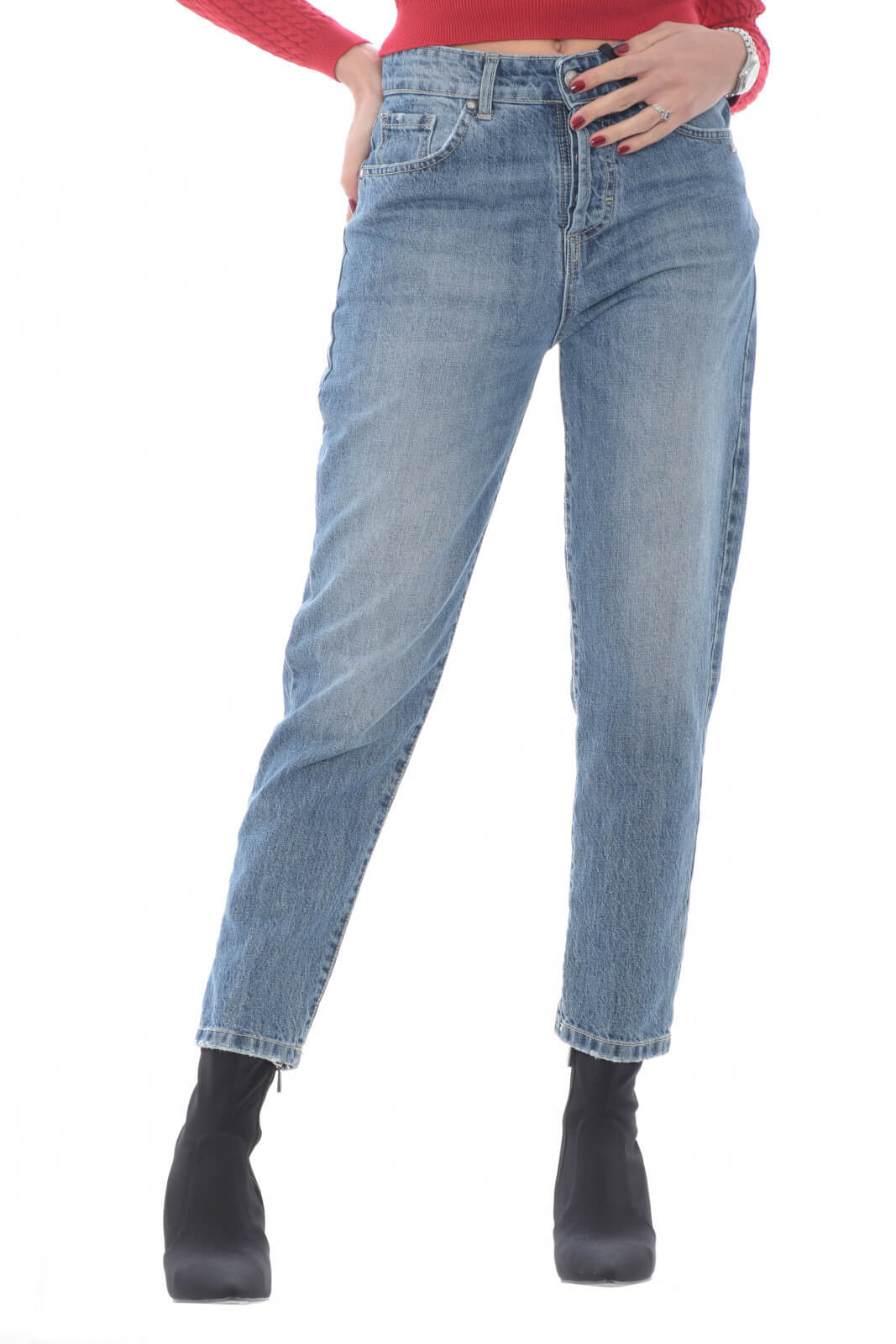 Berna jeans donna Mom Fit