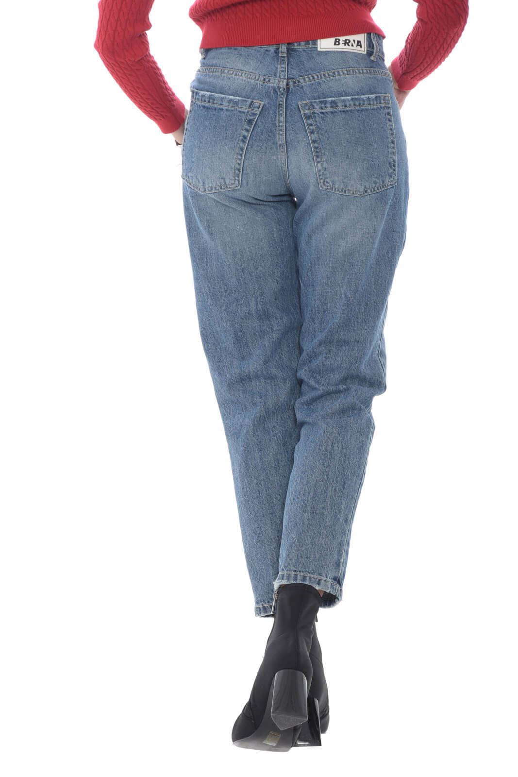 Vaqueros Berna Mom Fit de mujer