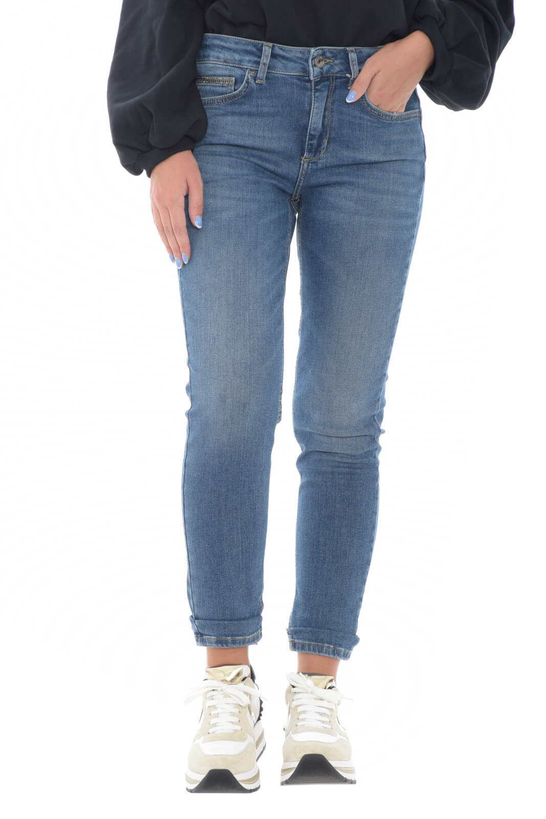 Liu Jo women's jeans Bottom Up Skinny
