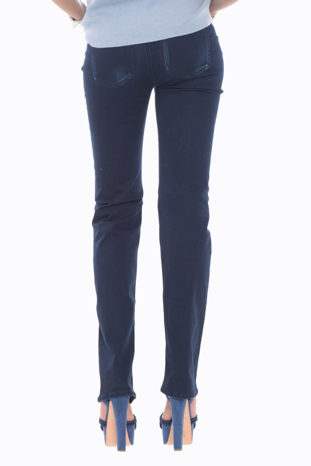 Love Moschino Vaqueros de Mujer con borla brillante