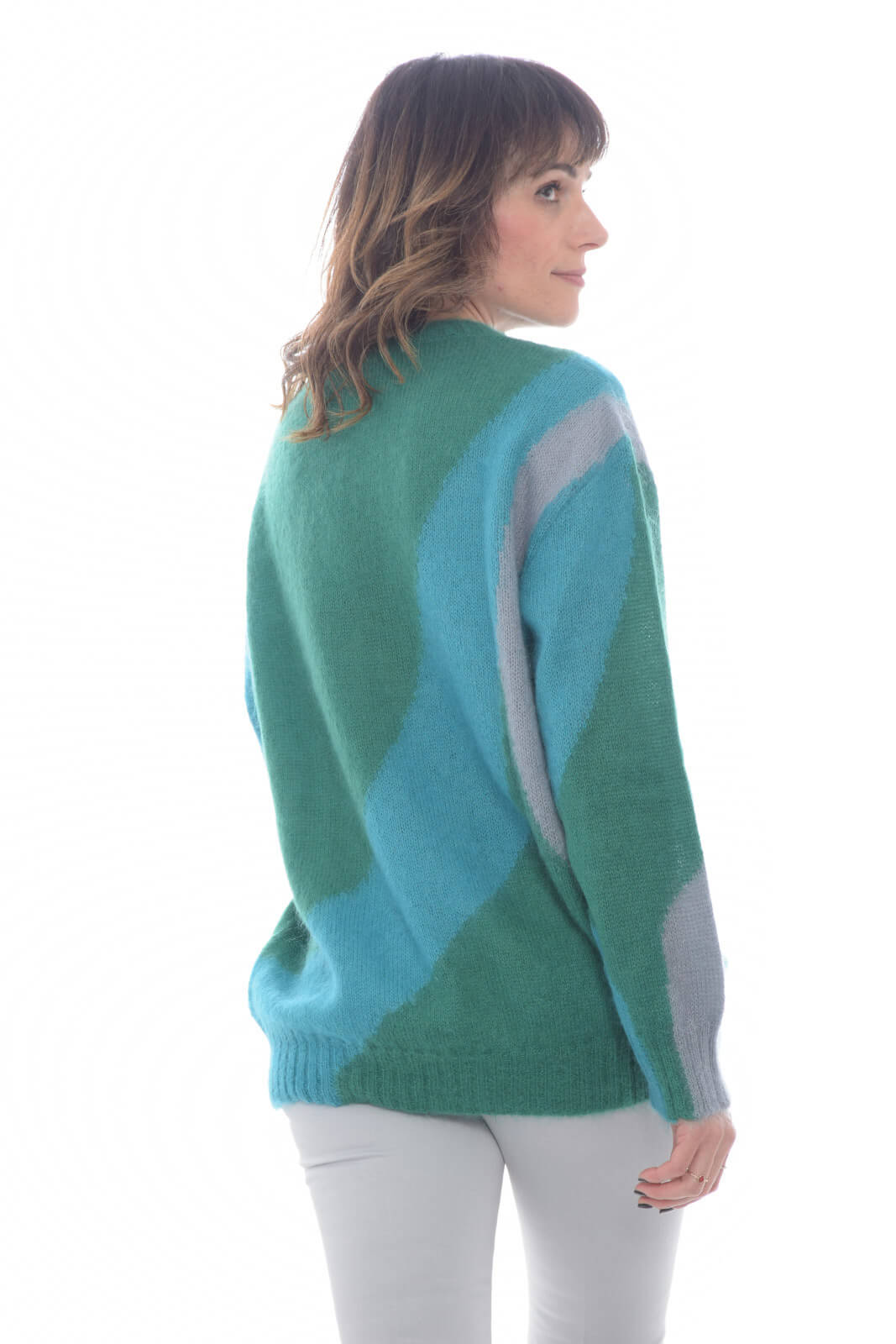 Alberta Ferretti Maglia Donna fantasia multicolore