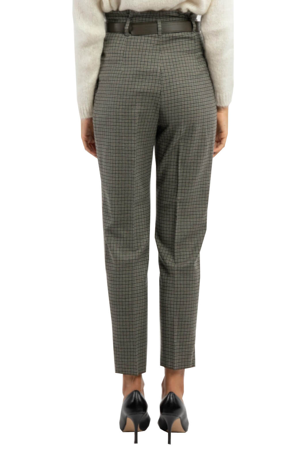 MaxMara Studio pantaloni donna in flanella di lana ALA