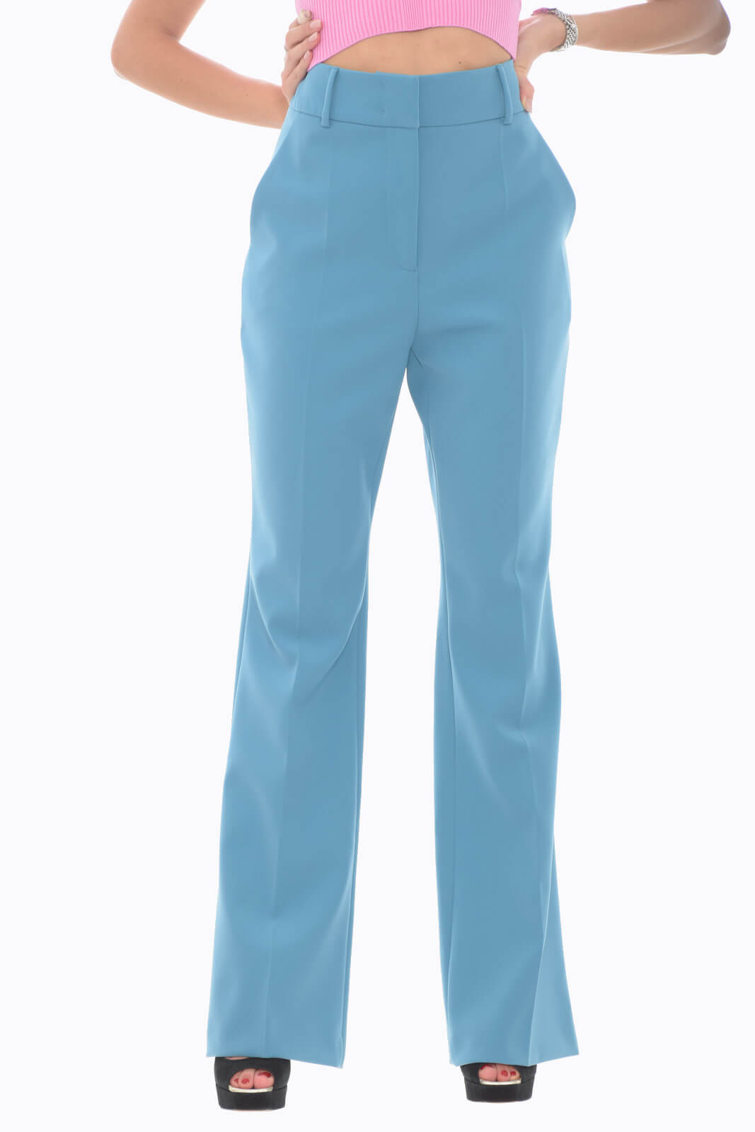 Moschino Boutique Pantaloni Donna a palazzo