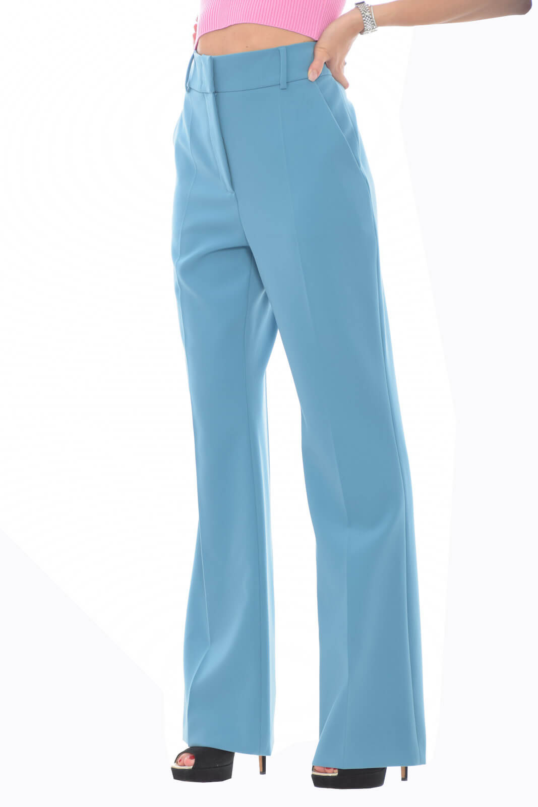 Moschino Boutique Pantaloni Donna a palazzo