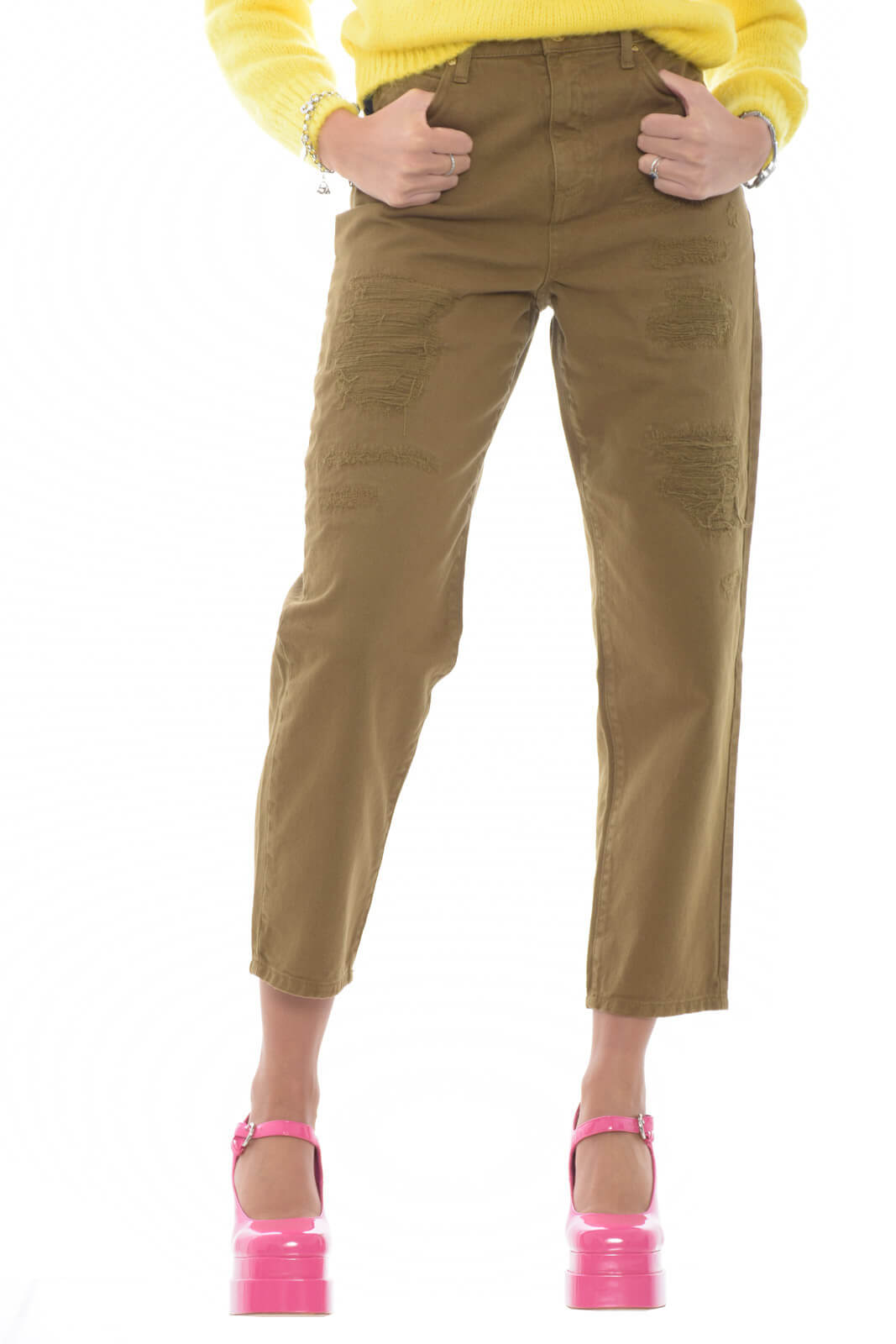 Pinko Pantaloni Donna MADDIE 36