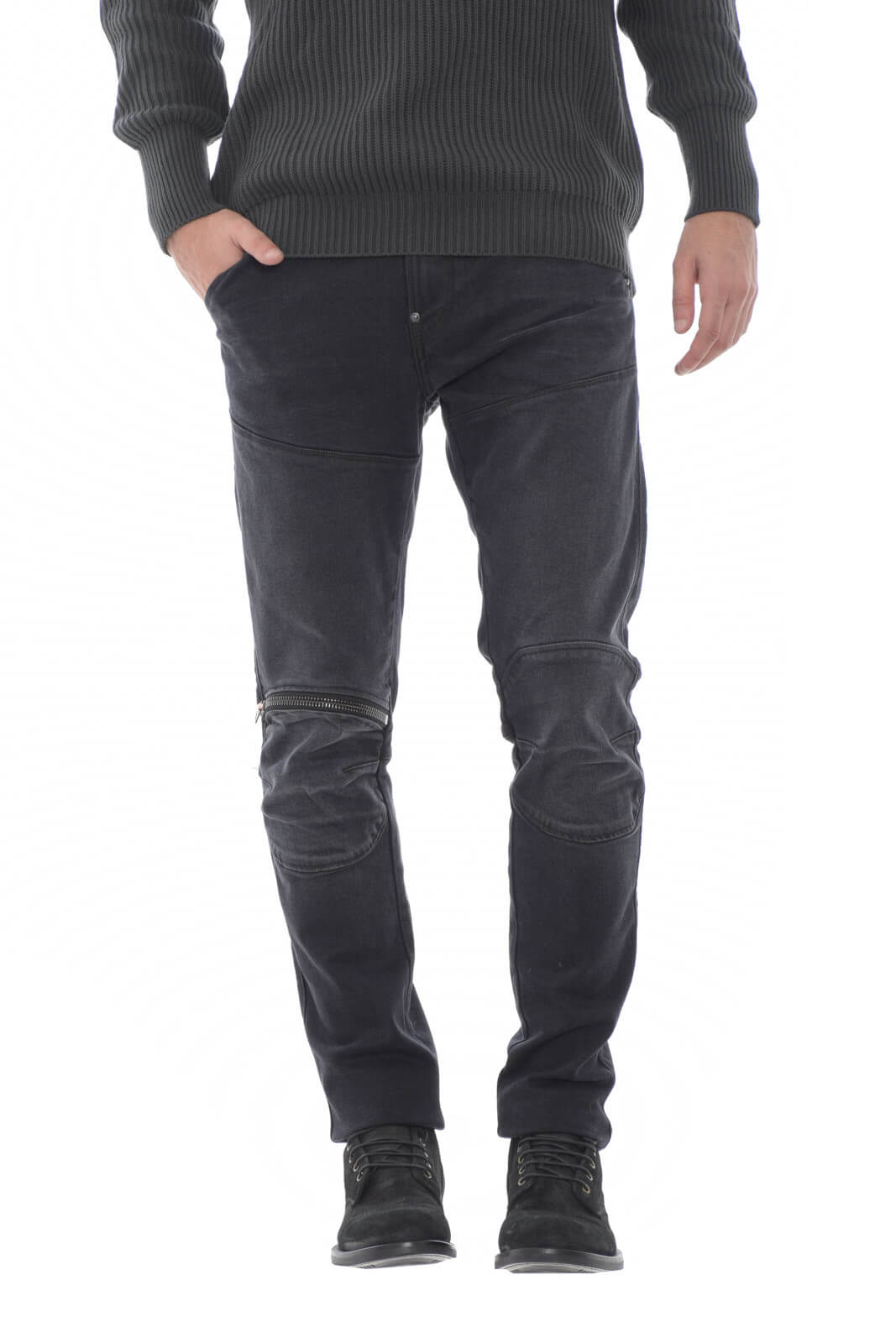 G Star Pantalone Uomo ZIP KNEE SKINNY - Main Image