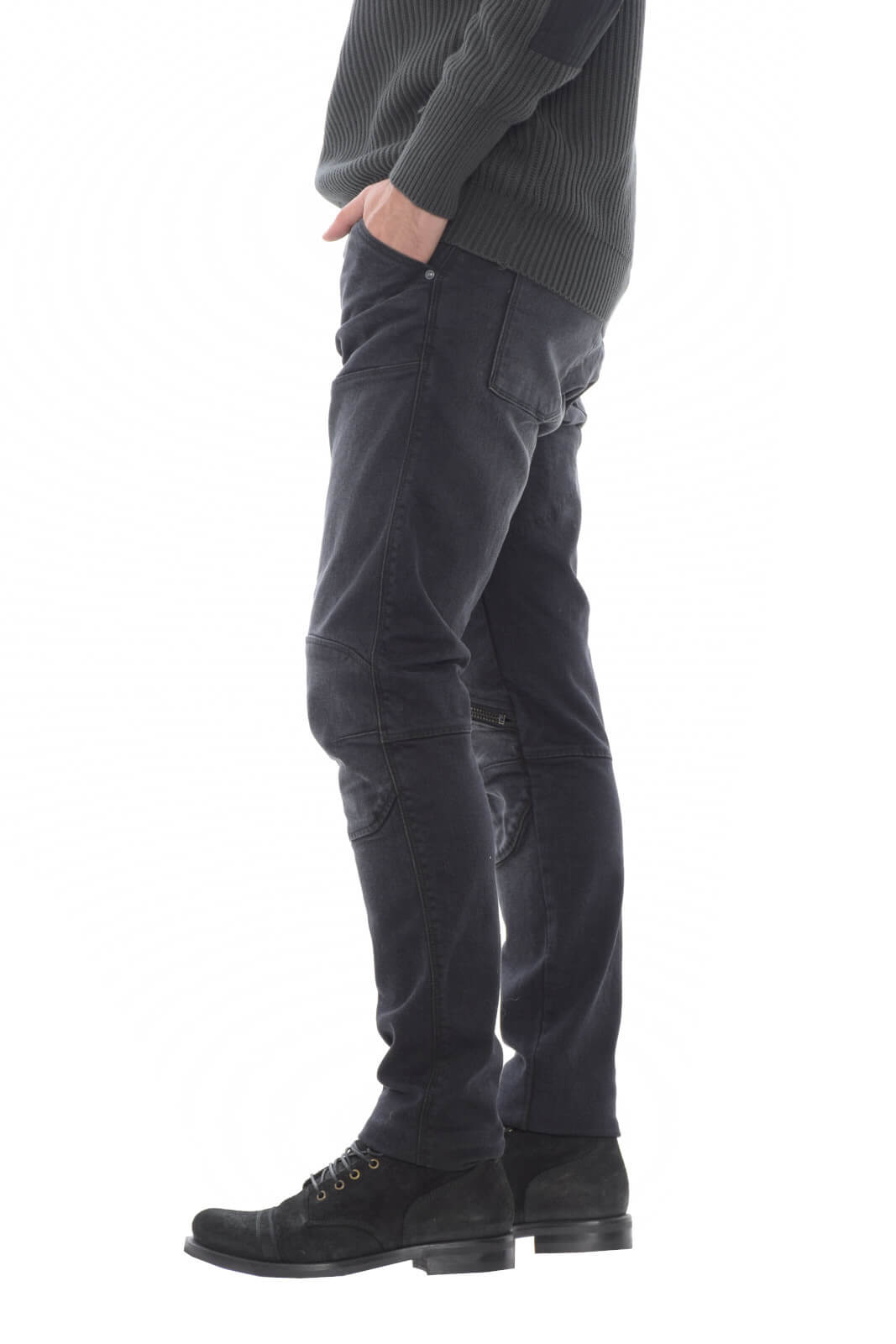 G Star Men's ZIP KNEE SKINNY Trousers
