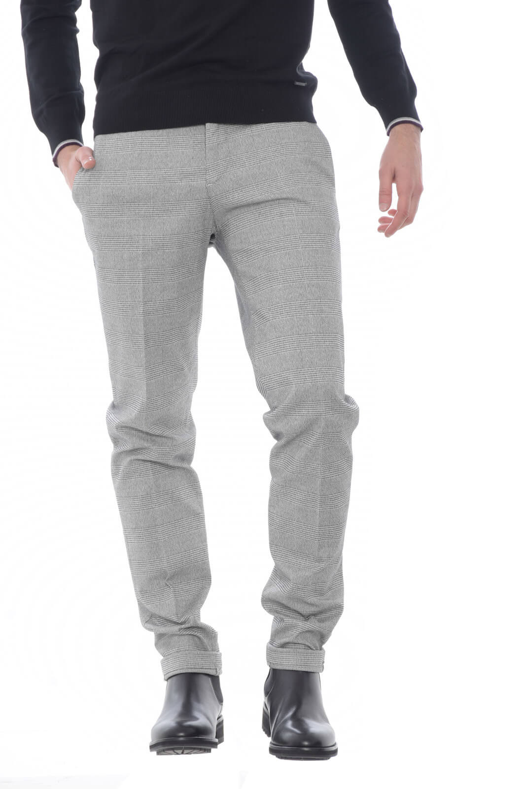 Michael Coal pantaloni uomo principe di galles