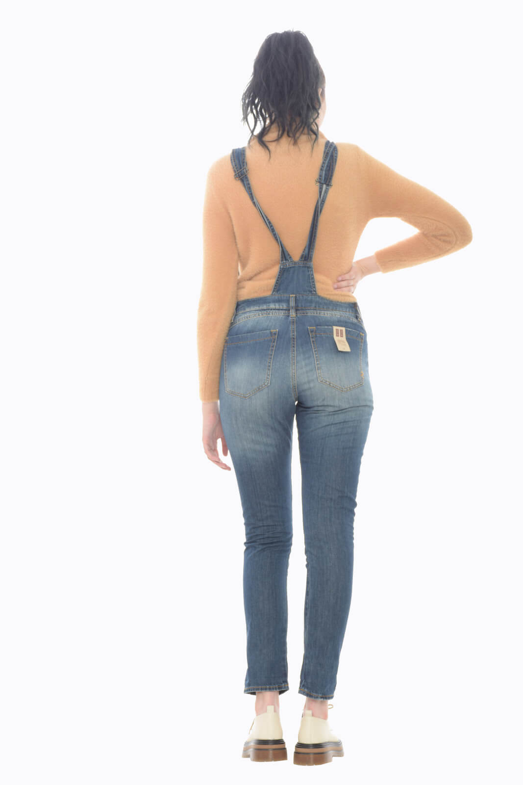 Two Women in The World Women's Dungarees