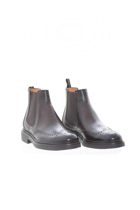 Fabi men's ankle boots with visible stitching