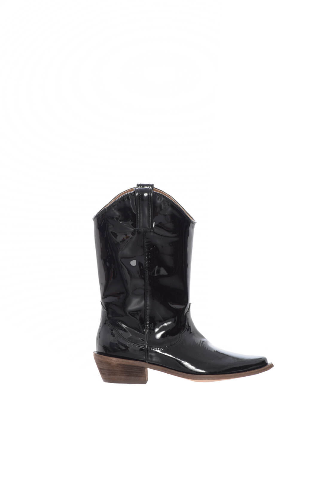 Parosh Stivali Texani Donna effetto lucido