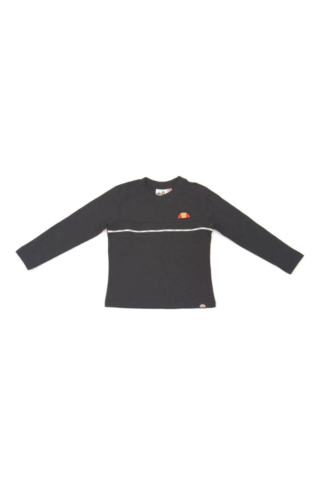 Ellesse T Shirt Bambino con banda centrale logo