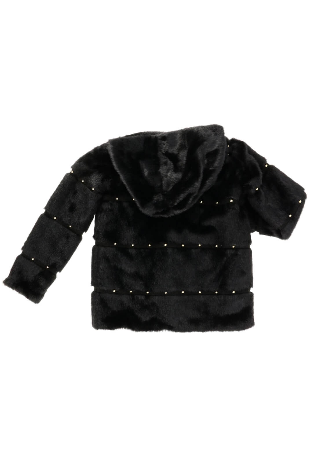 Abrigo de piel Liu Jo para niña con tachuelas