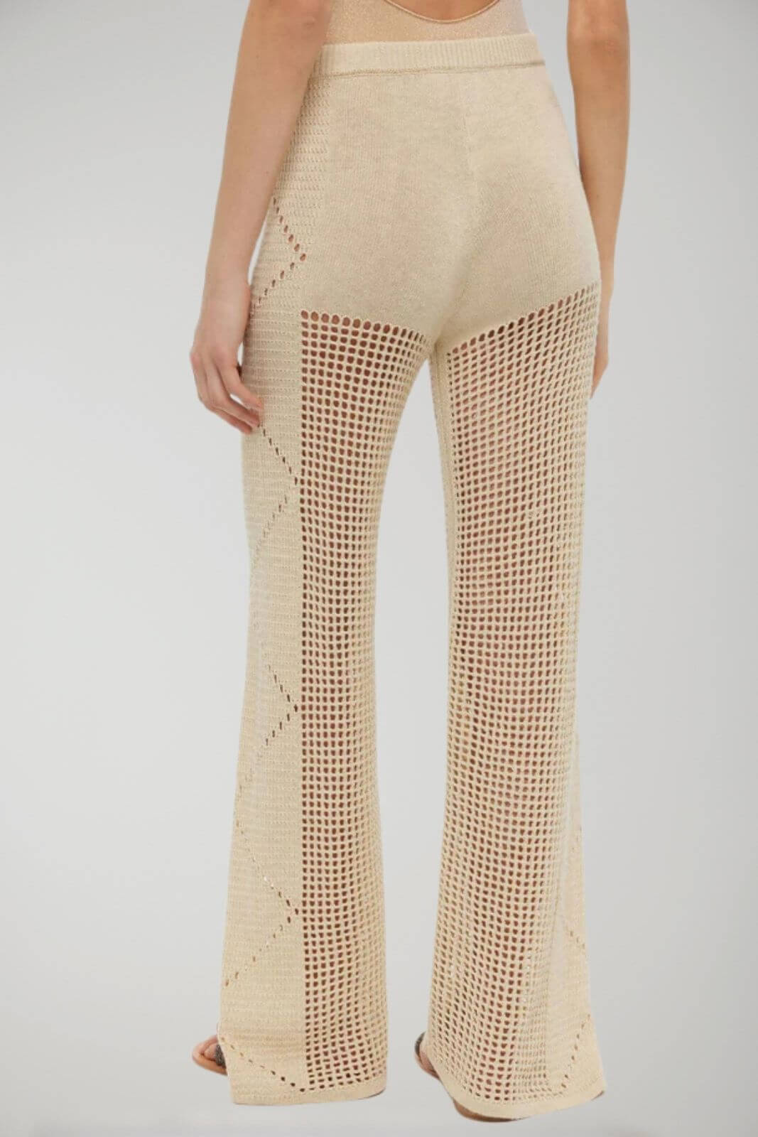 Pantalones de malla de crochet para mujer MC2 Saint Barth