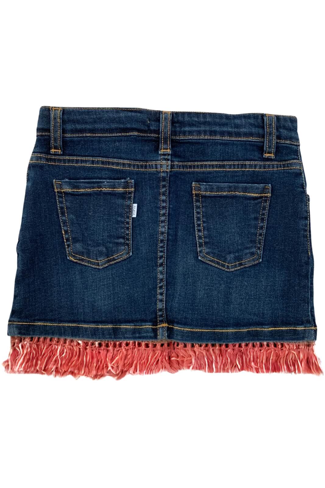 MAGIL GONNA BAMBINA IN JEANS CON FRANGE