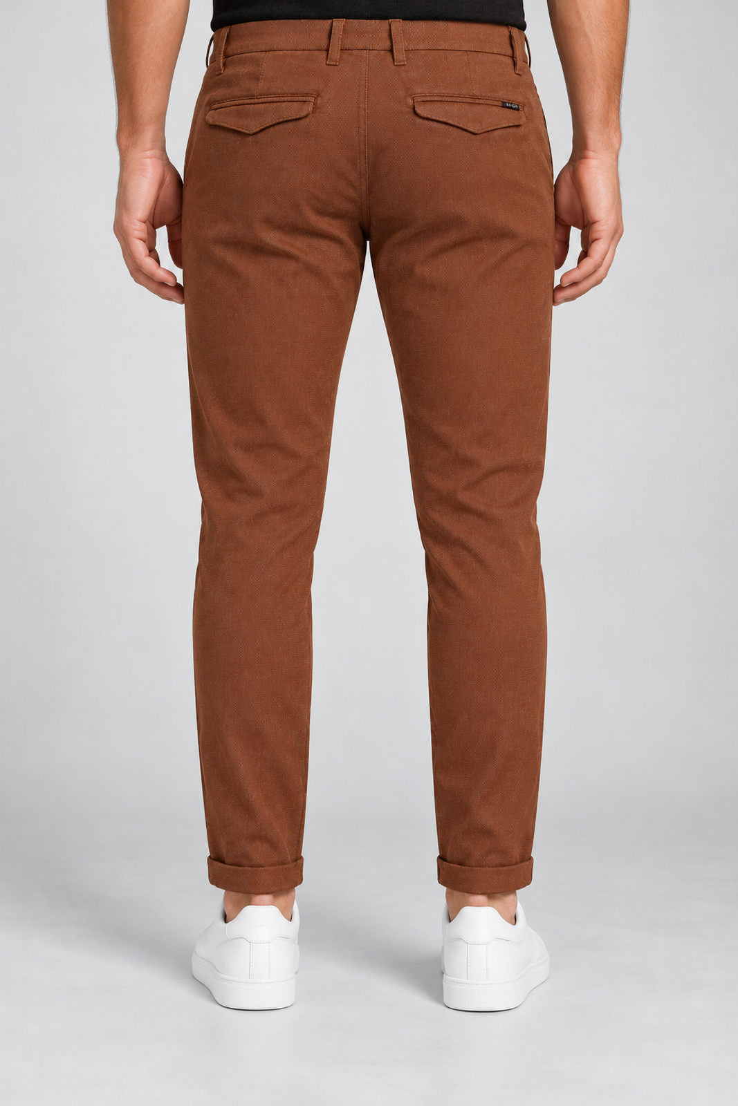 AT.P.CO Pantaloni Uomo Chino in Microlavorazione