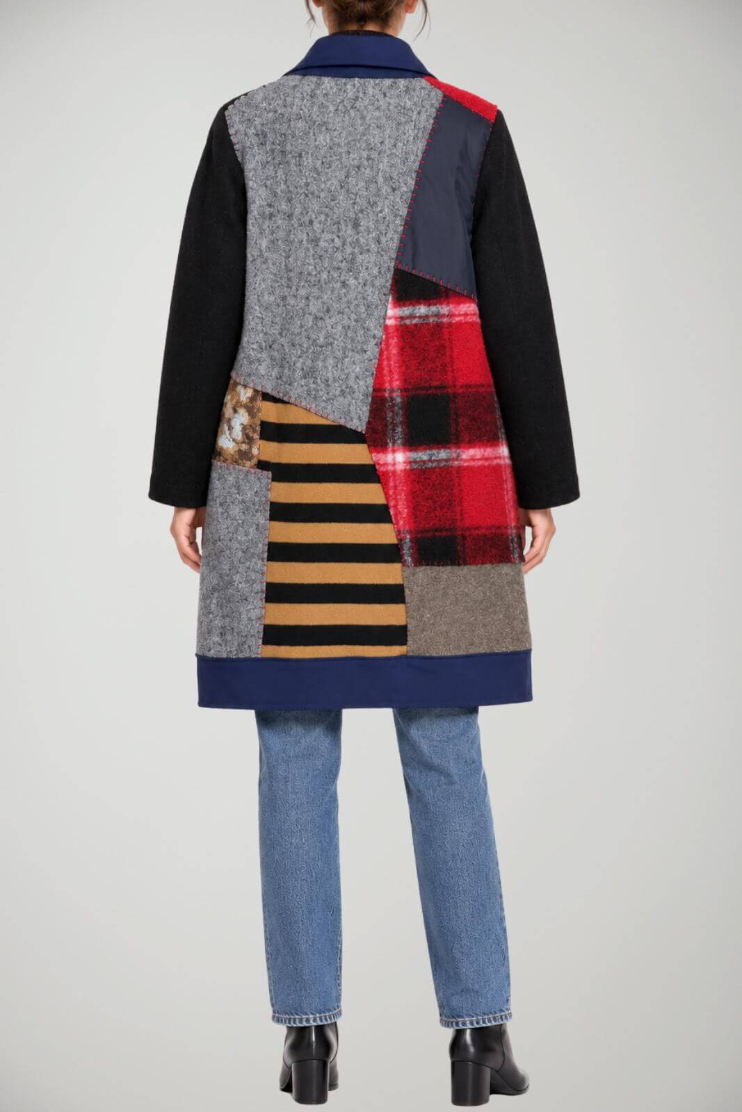 Aforisma Cappotto Donna multi patchwork