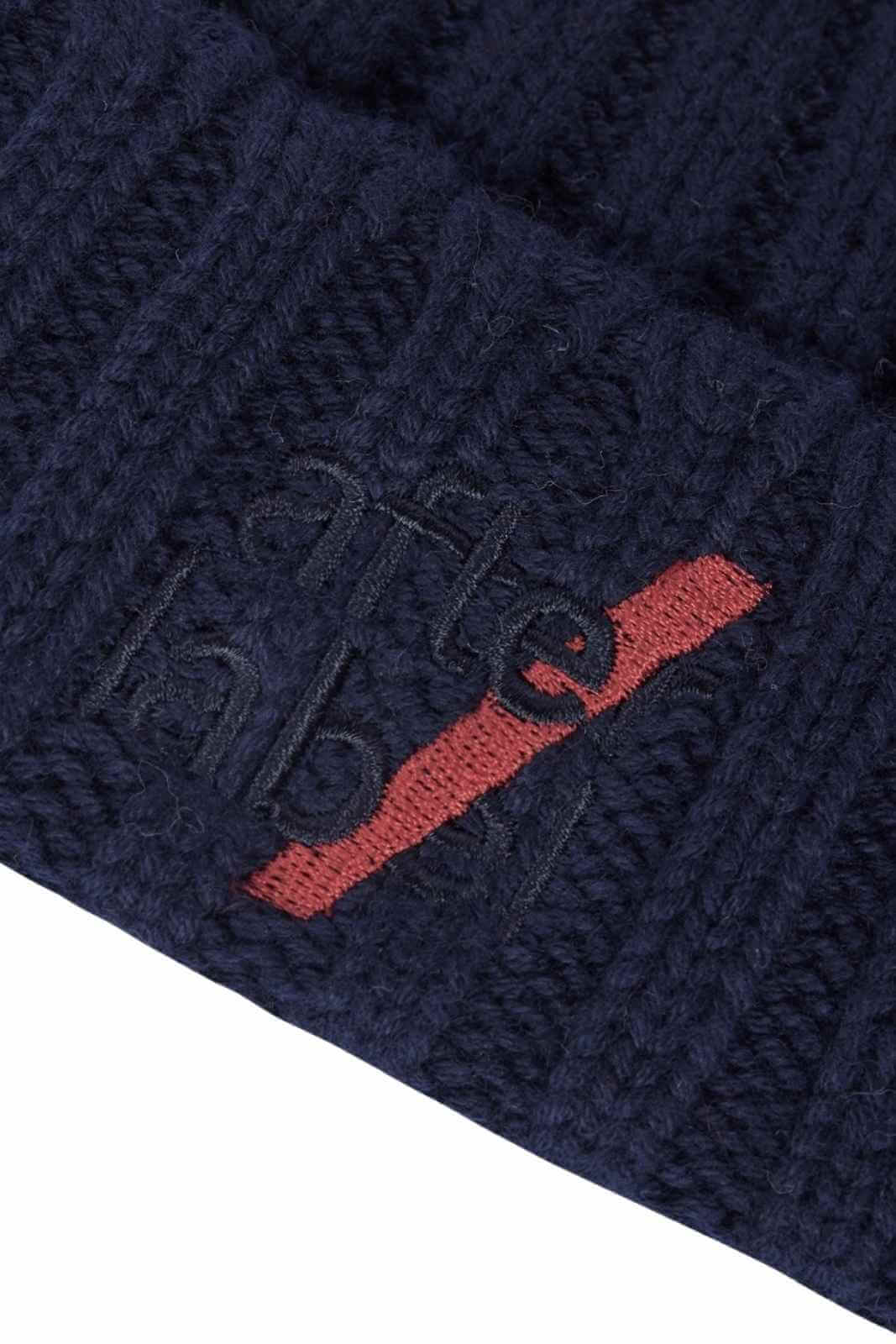 After Label Berretto Unisex in misto lana / Navy