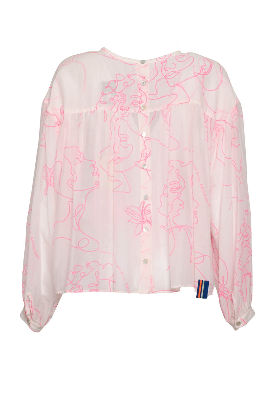 Alessia Santi Blusa Donna coreano retro