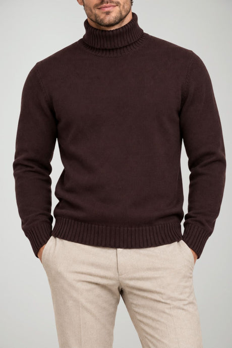 Alpha Studio Dolcevita Uomo in lana merino