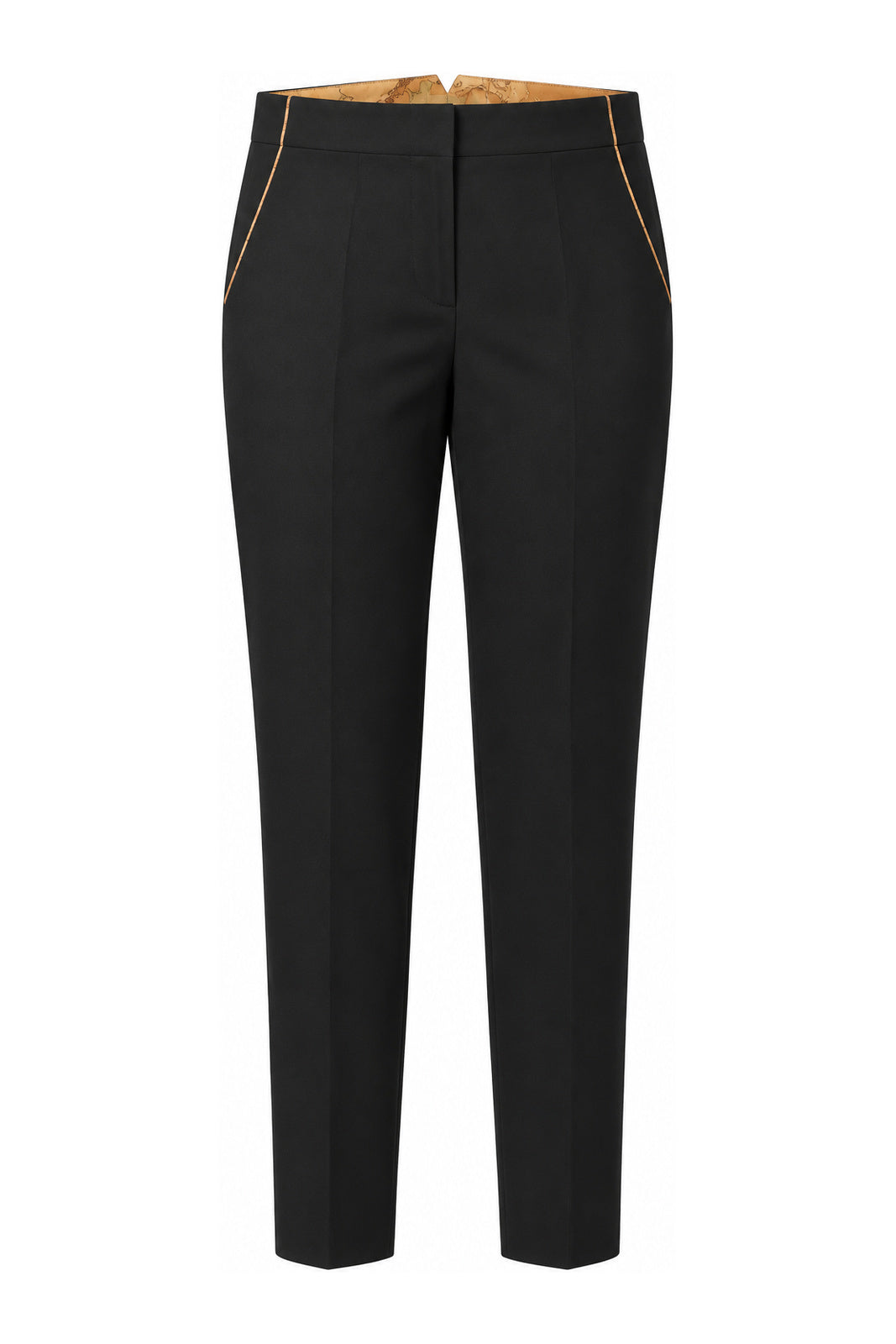 Alviero Martini - 1 Classe Pantaloni Donna Chiusura Centrale Piping Geoclassic