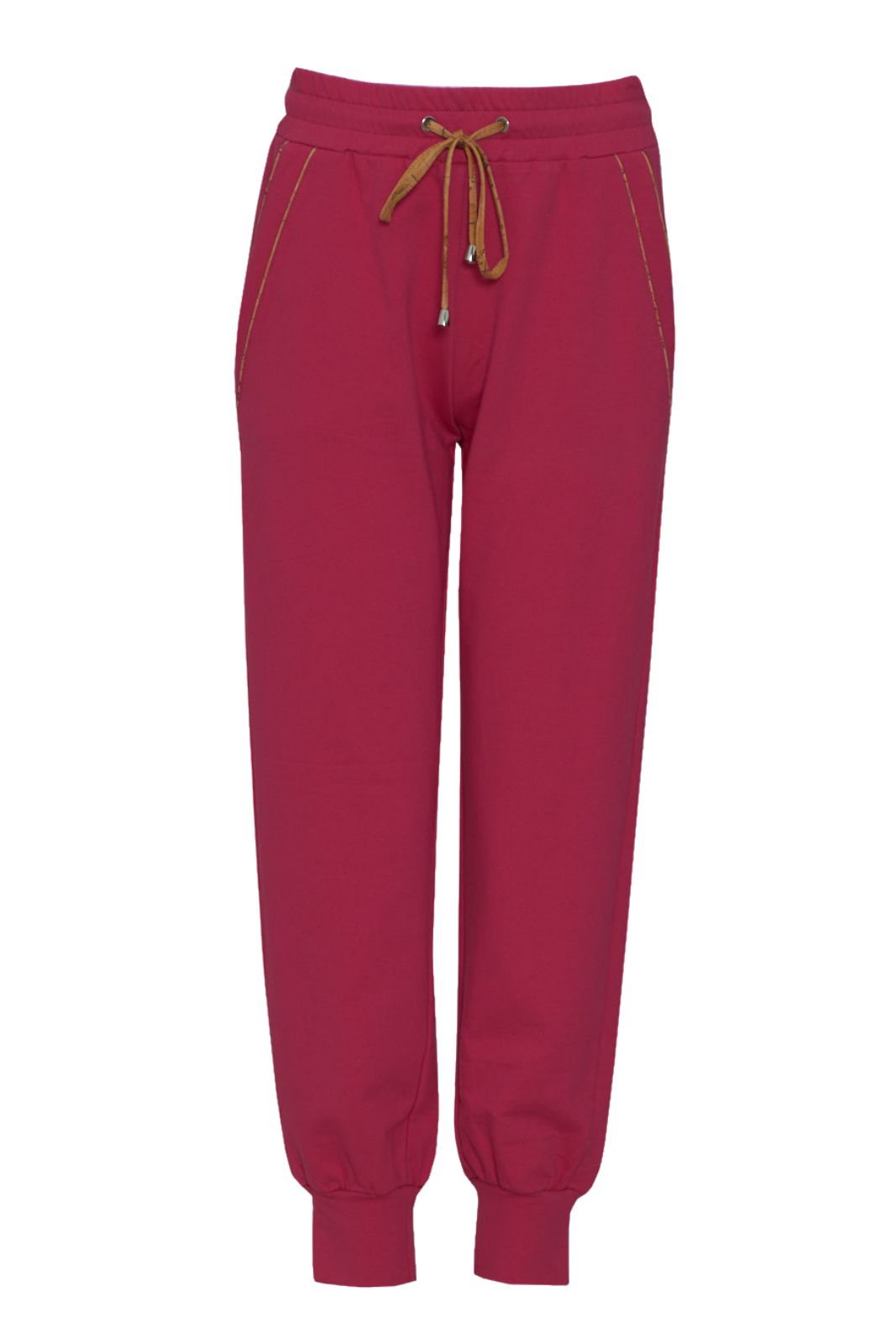 Pantaloni jogger in cotone felpato con dettagli Geo Classic